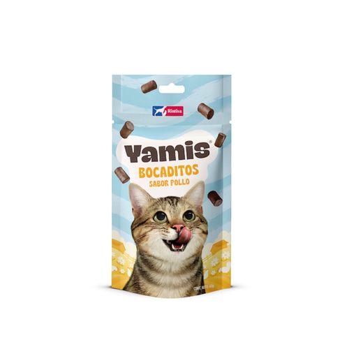 Snack para Gatos YAMIS Sabor a Pollo Lata 60g