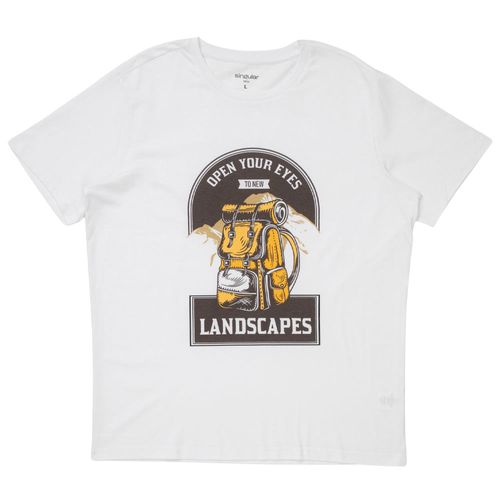 Polo Manga Corta Estampado Básico Hombre SINGULAR