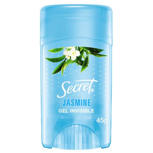 Desodorante SECRET Antitranspirante en Gel Invisible Jasmine 45g