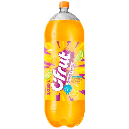 Bebida CIFRUT Citrus Punch Botella 3.03L