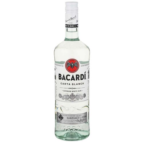 Ron BACARDI Carta Blanca Botella 980ml