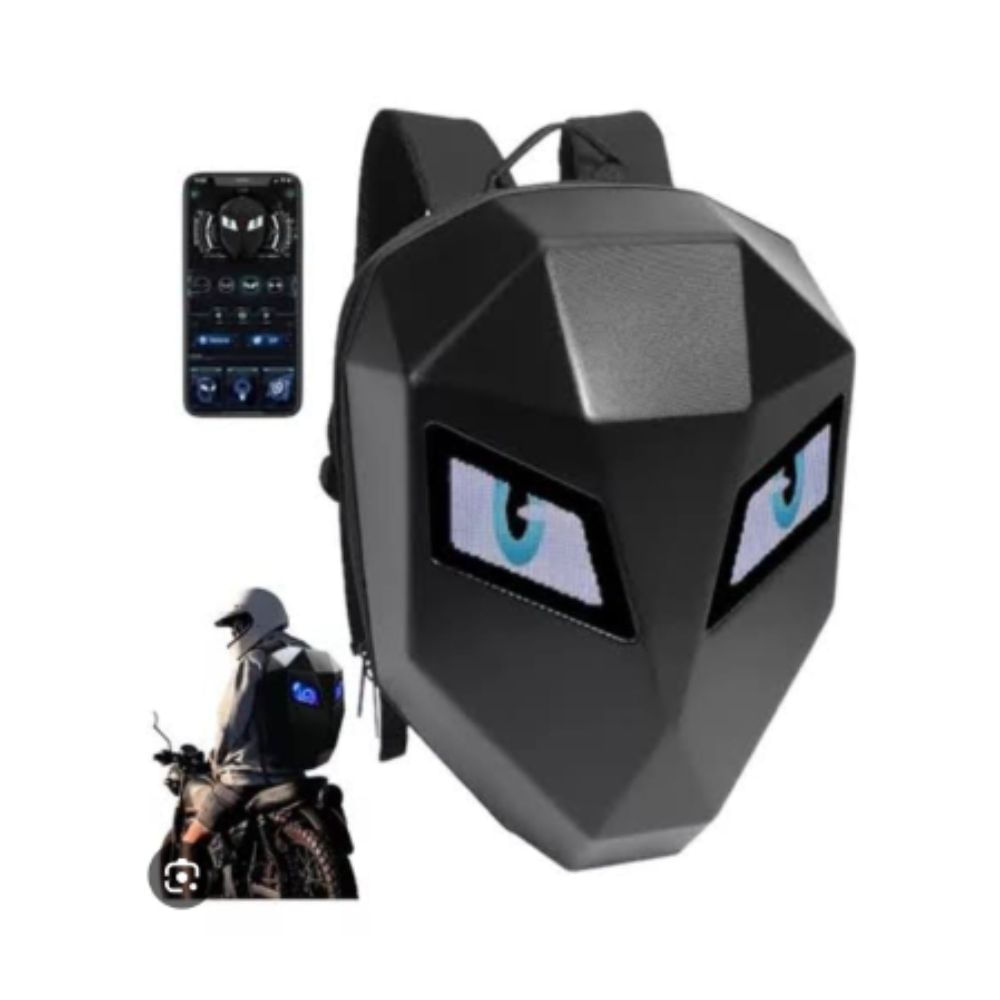 Mochila Futurista con Pantalla LED Para Bikers Shopstar