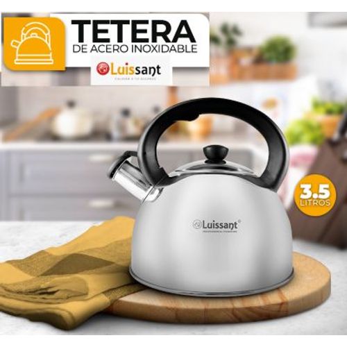 Tetera 3.50 lt. Acero Inoxidable LUISSANT