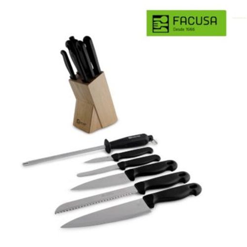 Juego de Cuchillos con Taco Facusa