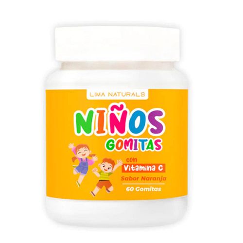 GOMITAS NIÑOS VITAMINA C 60 UNIDADES LIMA NATURALS