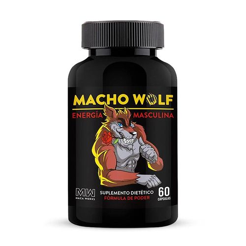 MACHO WOLF MACA WORKS 60 CÁPSULAS