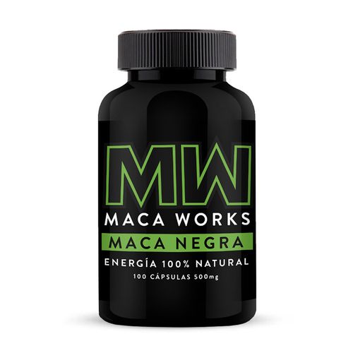 MACA NEGRA MACA WORKS 100 CÁPSULAS