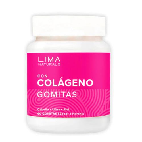 GOMITAS ADULTO CON COLÁGENO 60 UNIDADES LIMA NATURALS