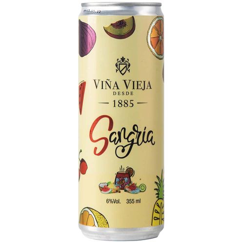 Sangría VIÑA VIEJA Lata 355ml