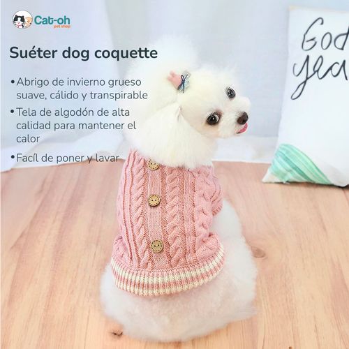 Ropa para perro Suéter dog coquette S