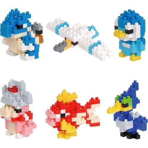 POKEMON NANOBLOCK SET DE 6 AGUA