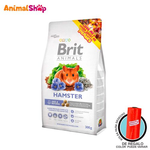 Comida Para Hamster Brit Animals Hamster 300 Gr