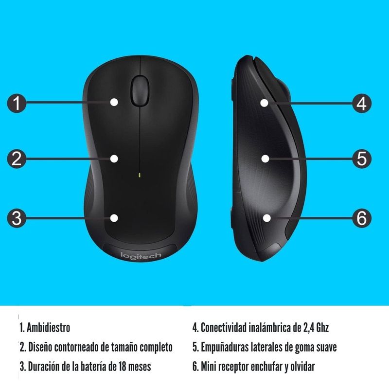 Logitech---Kit-Wireless-MK540-Advanced-Receptor-Unifying