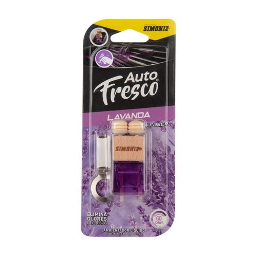 Ambientador Cubo Lavanda Can 5ml Auto Fresco Simoniz