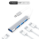 Adaptador-Hub-tipo-C-a-4-puertos-USB-30-y-20