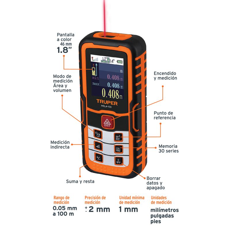Medidor-de-distancia-laser-Truper-100m-telemetro-digital
