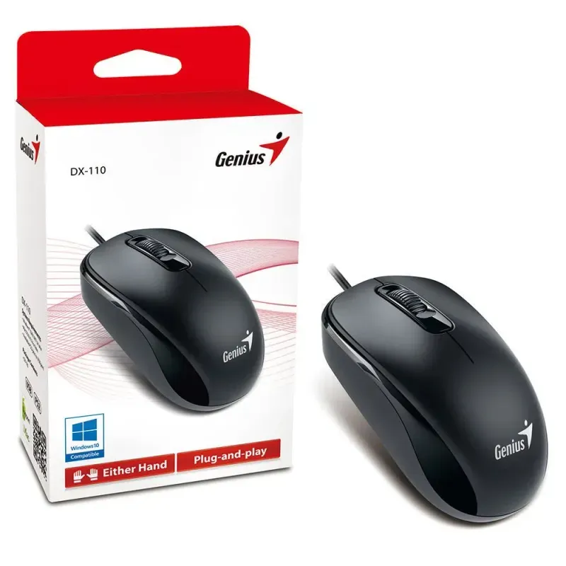 Mouse-Genius-DX-110--Negro