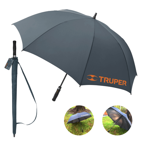 Paraguas portátil sombrilla Truper 130cm