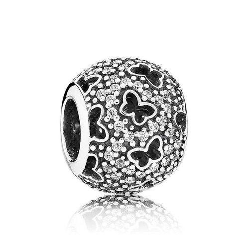 Charm Dije Pandora Original para Mujer 791482CZ Mariposas Revoloteando Plata s925 Sanllo