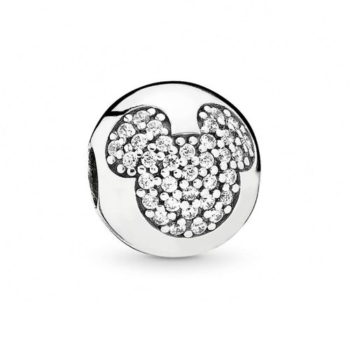 Clip Pandora Original para Mujer 791449CZ Disney Mickey Mouse Pavé s925 Nezmun