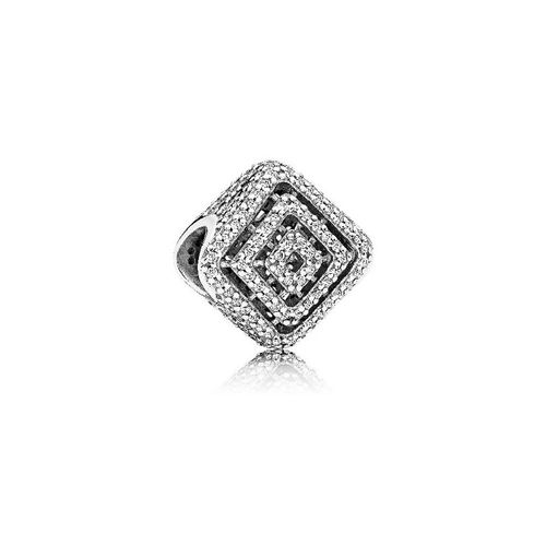 Charm Dije Pandora Original para Mujer 796211CZ Lineas Geometricas Plata 925 Nezmun