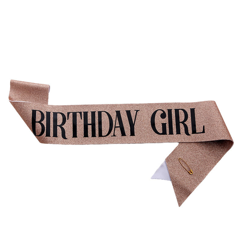 Banda-cumpleaños-escarchada-oro-rosa-Birthday-Girl