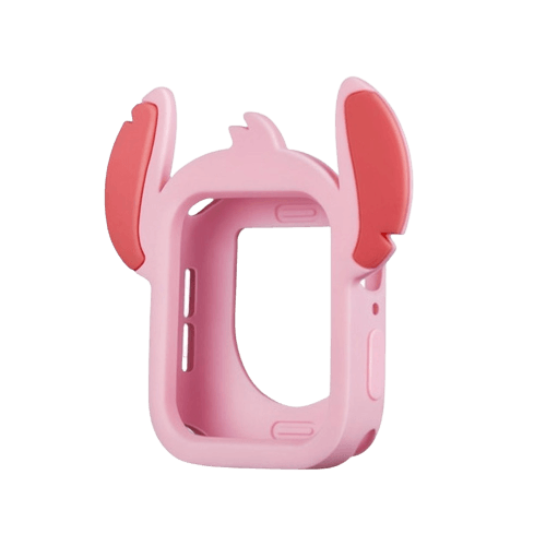 FUNDA CASE CON DISEÑO ROSADO PARA APPLEWATCH Y SMARTWATCH 44MM