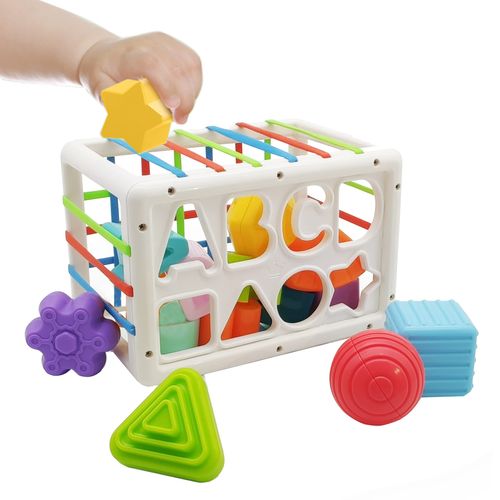 Cubo de liga para estimulación para bebes