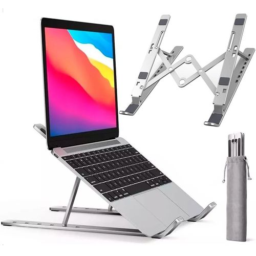 Soporte de Aluminio Para Laptop Regulable 16" Pulgadas