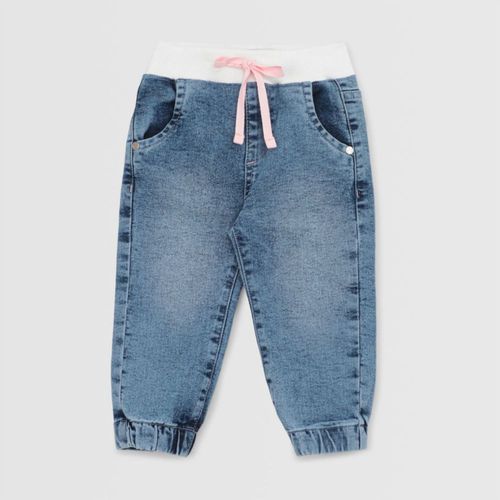 Jean Jogger Para Bebe Niña Baby Circus Rib French