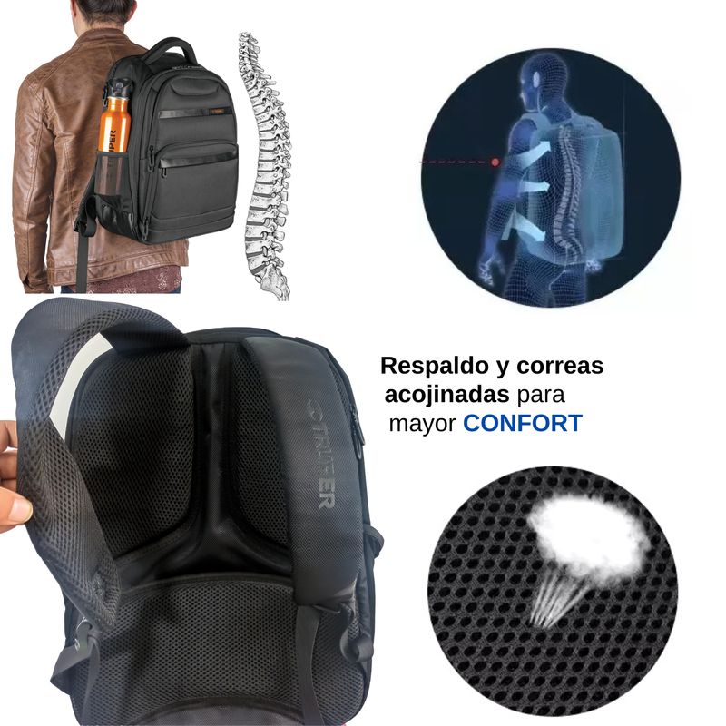 Combo-Mochila-Porta-laptop-Truper-y-tomatodo-aluminio