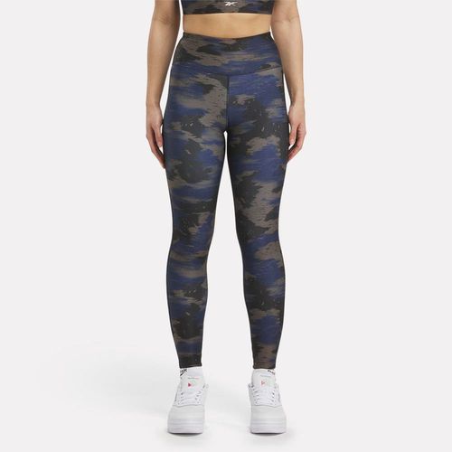 Malla Deportiva Reebok Para Mujer 100035808 Id Train Camo Tight Azul