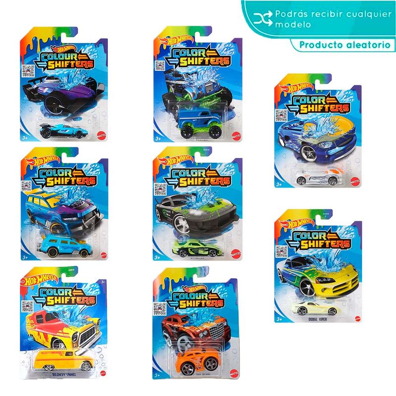 Hot-Wheels-Vehiculos-Color-Shifters