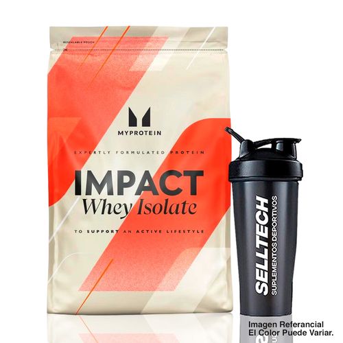 Proteína Myprotein Impact Whey Isolate 2.5 kg Vainilla + Shaker