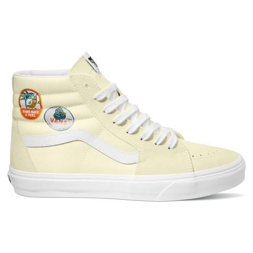 Zapatillas Urbanas Vans Para Mujer Sk8 Hi Vn0007Ns2Vz Beige