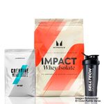 Pack-Myprotein-Impact-Whey-Isolate-25-kg-Chocolate---Creatina-Monohidratada-1kg---Shaker
