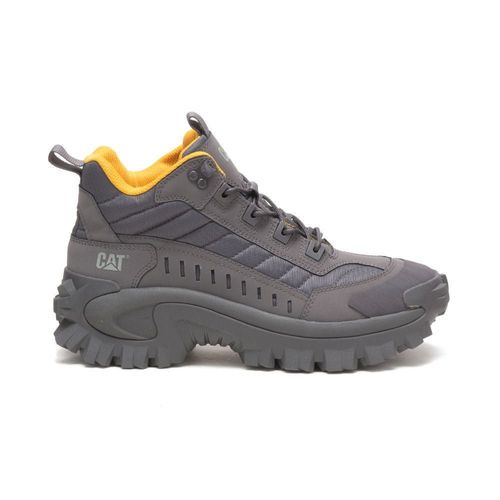 Botines Cat Para Hombre Intruder Mid P110459 Gris