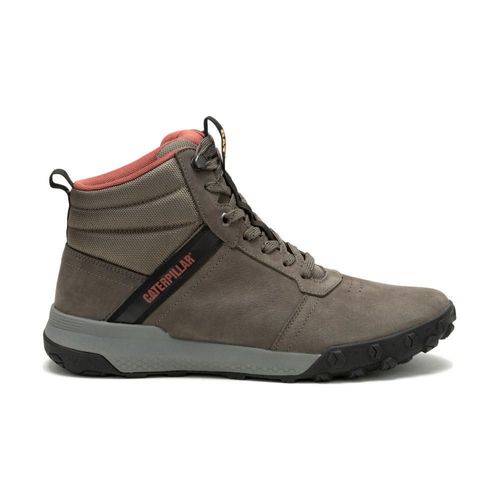 Botines Cat Para Hombre Hex Cush Mid P726020 Gris