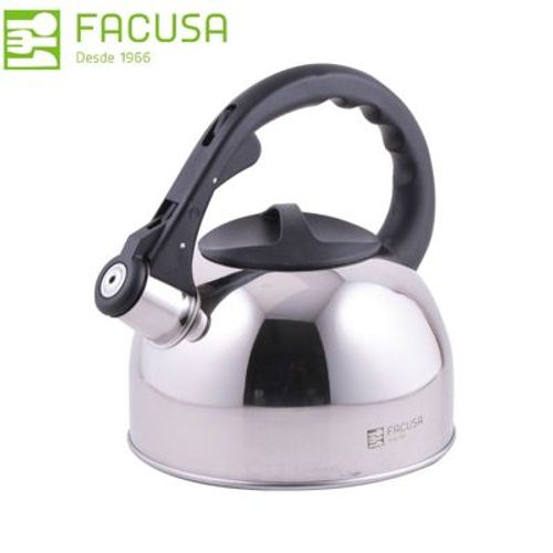 Tetera Acero Inoxidable  Facusa de 2.5 litros con Silbador