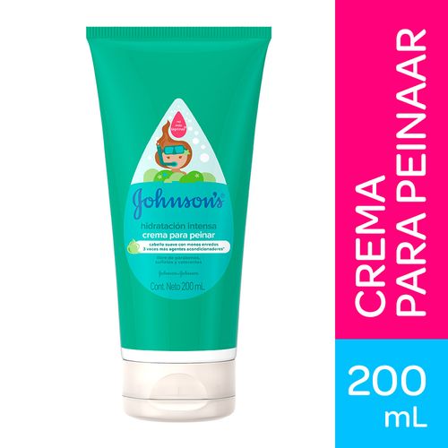 Crema para Peinar Johnsons Hidratación Intensa 200ml