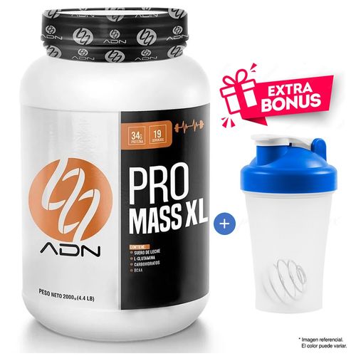 Ganador de Peso Pro Mass XL 2KG - Chocolate + Regalo Shaker