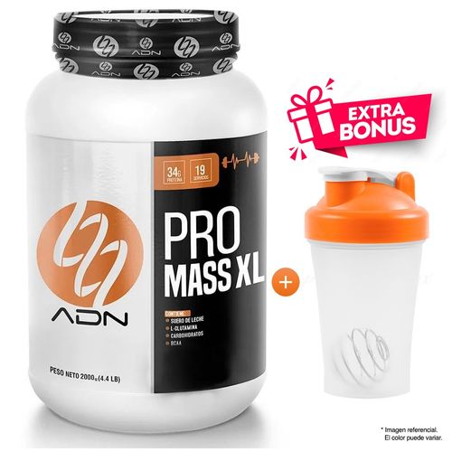 Ganador de Peso ADN Nutrition Pro Mass XL 2Kg Vainilla