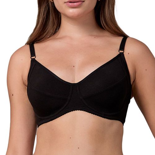 Brasier Caffarena Mujer 1294 Negro 36B