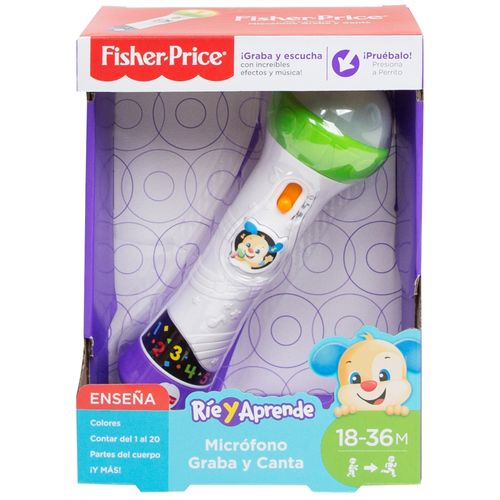 Micrófono Graba Y Canta Fisher Price