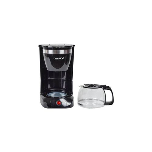 Cafetera negra daewoo dcm-1859 1.25l 12 tazas