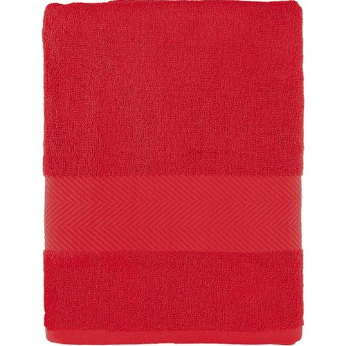 Toalla de baño 140 x 70 cm Rojo de 560 Gr