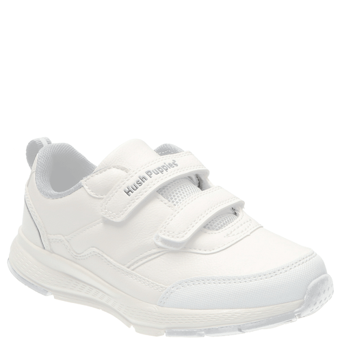 Zapatilla Para Niño  New Chance Velcro Blanco Hush Puppies