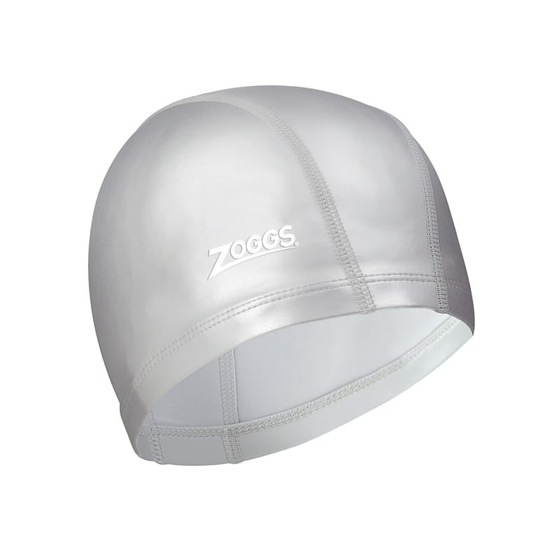 Gorro-de-Natacion-Zoggs-Nylon-Spandex-Pu-Coated-Cap-Plata