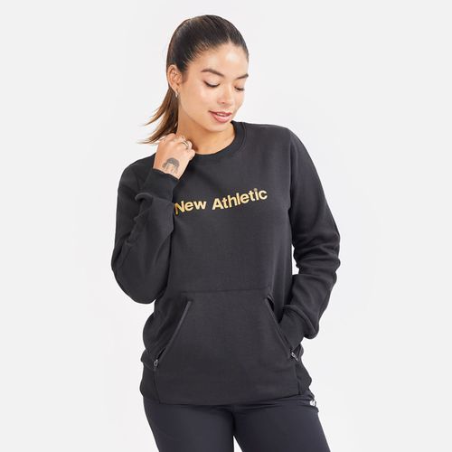 ROPA NEW ATHLETIC POLERA MUNAY NEGRO PARA MUJER