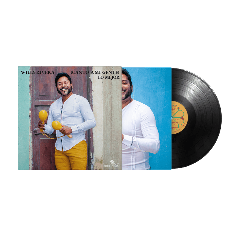 Vinilo-Willy-Rivera--¡-Canto--a-mii--gente---Lo-Mejor